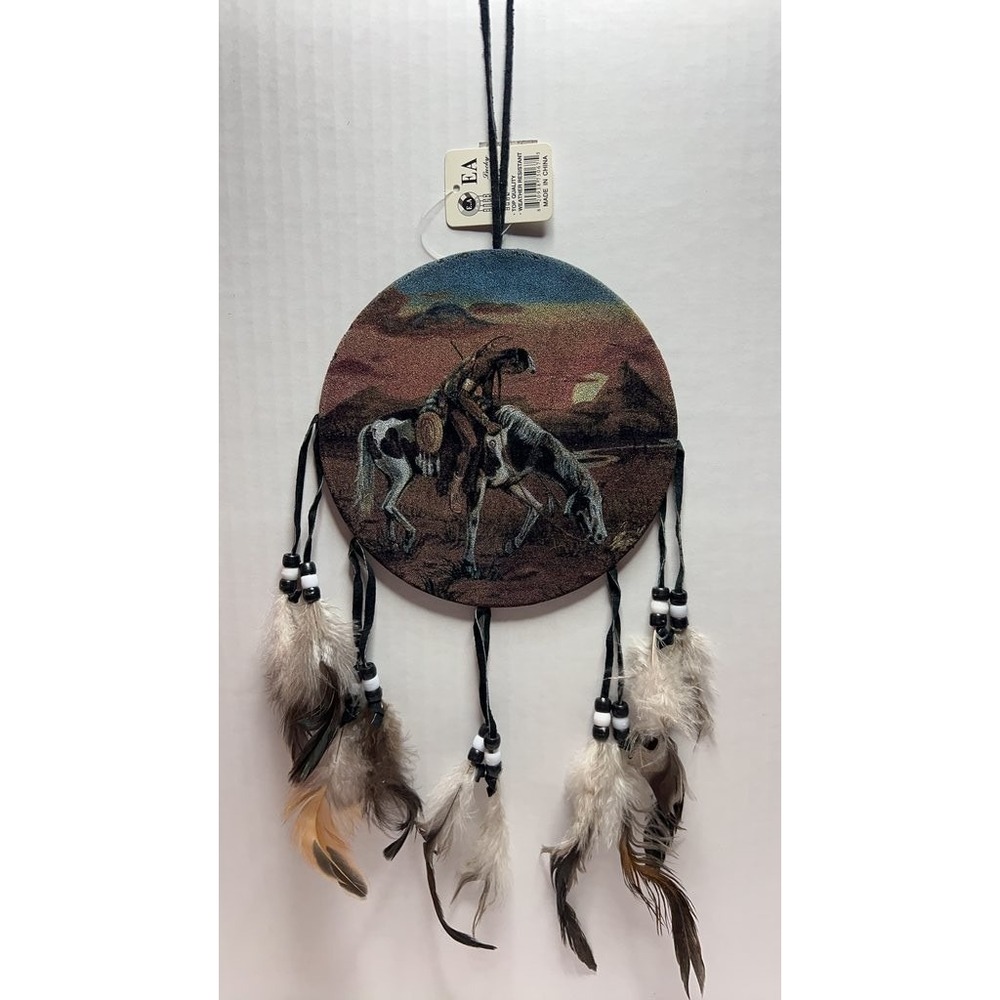 Decorative Dreamcatcher with Native American‎ Design